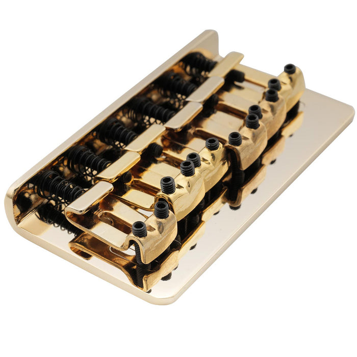 Musiclily Pro 10.8mmピッチ 鋼製 ハードテイル フィックスドブリッジ ヴィンテージベントサドル import Strat Teleエレキギター用 ブラック