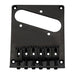 detail of musiclily pro 54mm modern guitar bridge with zinc alloy 6 saddle and steel plate for squier imported tele style electric guitar mx2606p