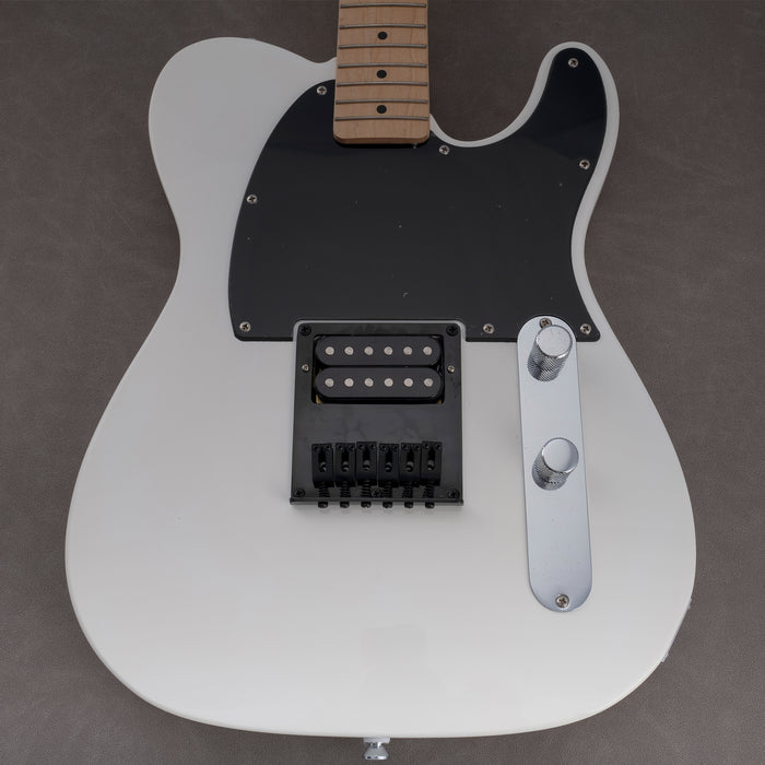 Musiclily Pro BT007 Puente de guitarra humbucker moderna con zinc y 6 selletas de acero y placa de acero para guitarra eléctrica estilo Tele