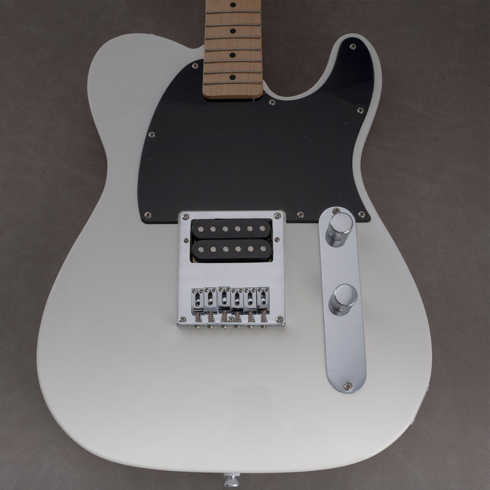 Musiclily Pro BT007 Puente de guitarra humbucker moderna con zinc y 6 selletas de acero y placa de acero para guitarra eléctrica estilo Tele