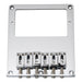 musiclily pro 54mm modern humbucker guitar bridge with zinc alloy 6 saddle and steel plate for tele style electric guitar mx2609p, gold