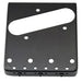 Part of musiclily pro 54mm vintage style guitar bridge with barrel brass 3 saddle and steel plate for squier imported tele style electric guitar mx2610p