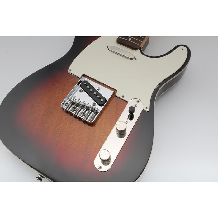 musiclily pro 10 8mm small barrel steel saddle for fender squier tele style electric guitar mx2612 6p, chrome