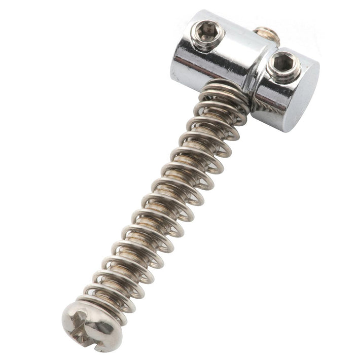 musiclily pro 10 8mm small barrel steel saddle for fender squier tele style electric guitar mx2612 6p, nickel