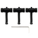 musiclily pro 21mm standard barrel steel saddle for fender squier tele style electric guitar mx2614 3p