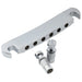 musiclily pro 52 5mm string spacing 6 string stop tailpiece for epiphone lp sg style guitar mx2621p, nickel