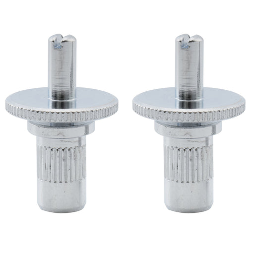 musiclily pro metric sized nashville style tune o matic bridge m4 mounting stud and bushing for epiphone lp style guitar mx2624 2p, chrome