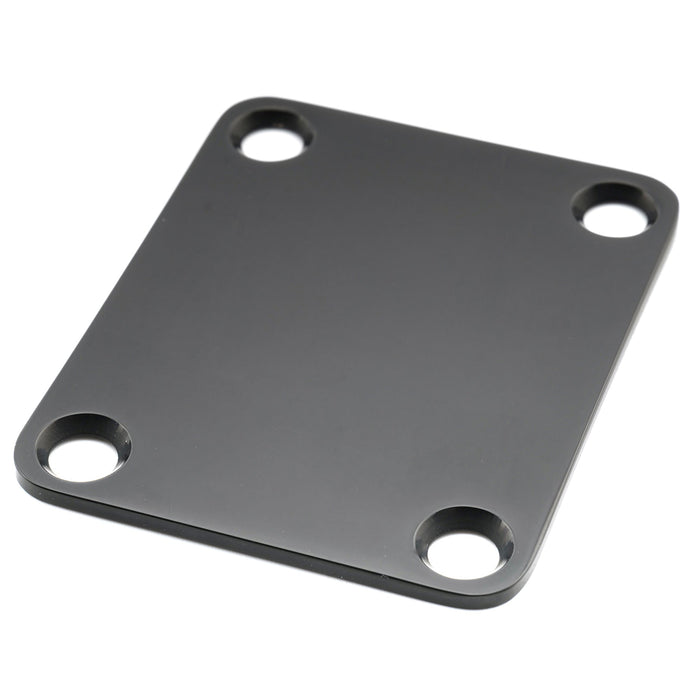 ミュージックリリー プロ ハイデューティ スチール レクタンギュラーネックプレート 4ホールネックジョイントボード ギター ベース用 