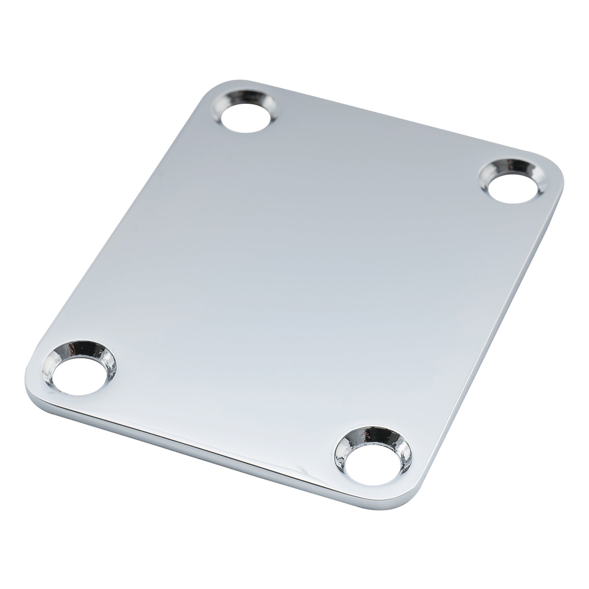 Musiclily Pro Heavy Duty Steel Rectangle Neck Plate 4-hole Neck Joint Board for Guitar Bass