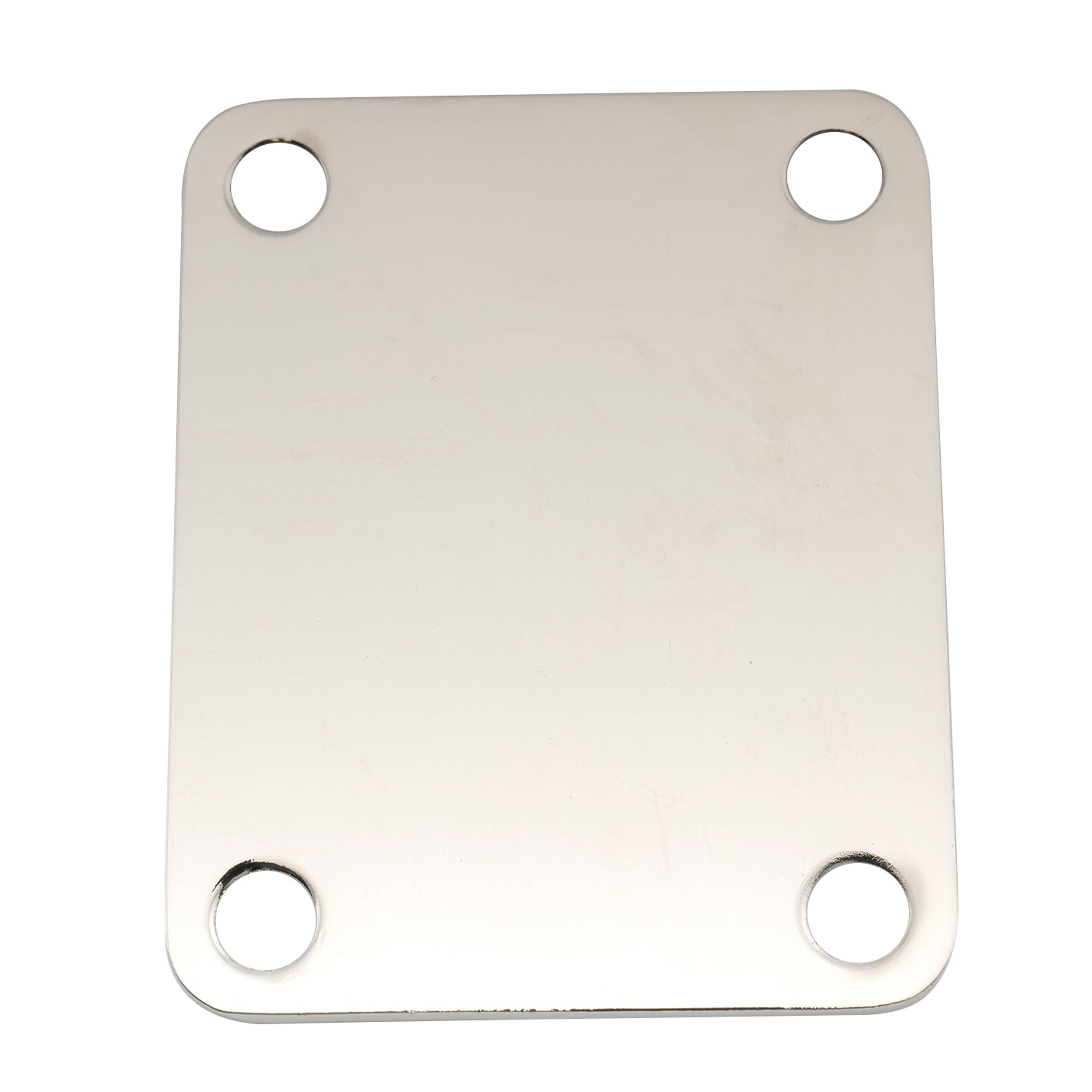 Musiclily Pro Heavy Duty Steel Rectangle Neck Plate 4-hole Neck Joint Board for Guitar Bass