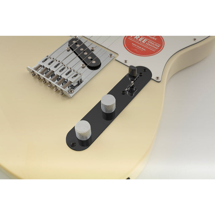 Musiclily Pro 32mm スチールコントロールプレート、テレキャスター風エレキギター用の狭いポット穴間隔付き 