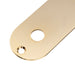 musiclily pro 32mm steel control plate with narrow pots hole spacing and angled switch slot for tele style electric guitar mx2635p details