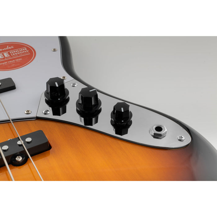 Placa de Controle para Baixo Jazz Estilo JB com 4 Furos em Aço Musiclily Pro para Baixo Elétrico 