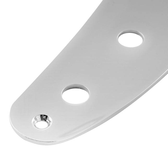 Musiclily Pro Steel 3-Hole Guitar Control Plate for Mustang Style Electric Guitar