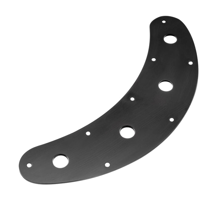 Musiclily Pro Steel 4-Hole Bass Control Plate for Music Man Style Electric Bass