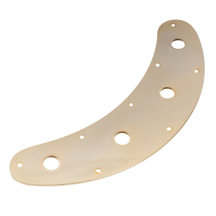 Musiclily Pro Steel 4-Hole Bass Control Plate for Music Man Style Electric Bass