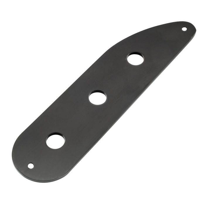 Part of musiclily pro steel 3 hole bass control plate for vintage pb tele bass style electric bass mx2639p
