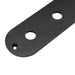 detail of musiclily pro steel 3 hole bass control plate for vintage pb tele bass style electric bass mx2639p