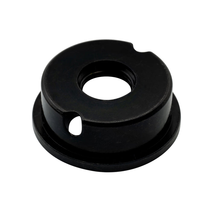 Musiclily Pro Metric M9 スチール モダンスタイル ジャックプレート トランスペアレント ブラック 電気ギター用 