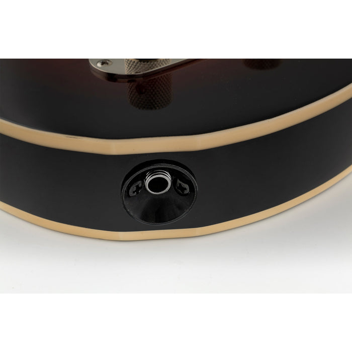 Musiclily Pro 3/8インチスチールモダンスタイルギタージャックプレート（アメリカ/メキシコ製テレスタイルエレクトリックギター用）