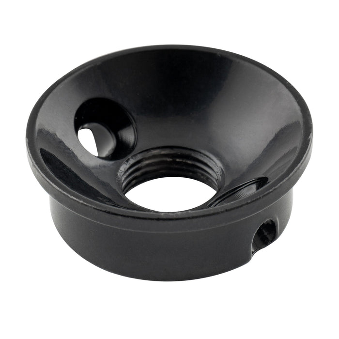 Musiclily Pro 3/8インチスチールモダンスタイルギタージャックプレート（アメリカ/メキシコ製テレスタイルエレクトリックギター用）