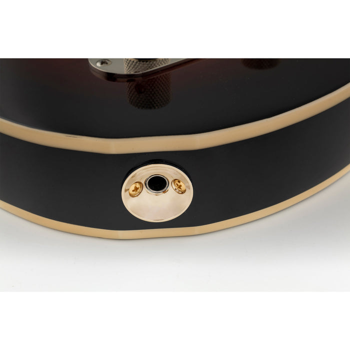 Musiclily Pro 3/8インチスチールモダンスタイルギタージャックプレート（アメリカ/メキシコ製テレスタイルエレクトリックギター用）