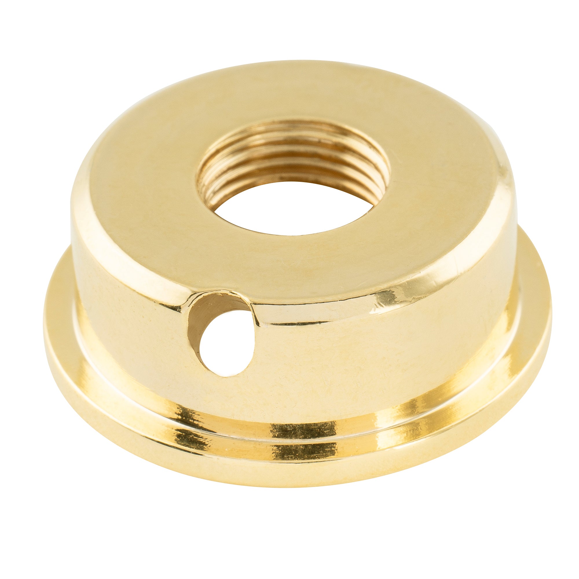 Musiclily Pro Placa de Jack de Guitarra Estilo Moderno de 3/8 Polegadas em Aço para Guitarra Elétrica Estilo Tele Feita nos EUA/México