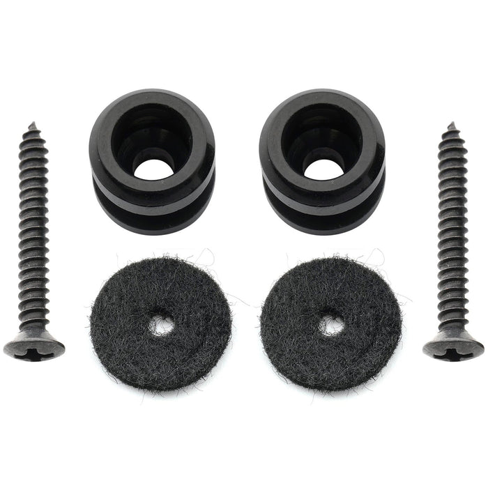 Musiclily Pro 12mm Pinetti per Cinturino in Acciaio per Chitarra Acustica/Elettrica, Set di 2 