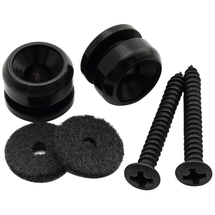 Part of musiclily pro 14mm steel d type strap button end pins for acoustic electric guitar mx2701 2p