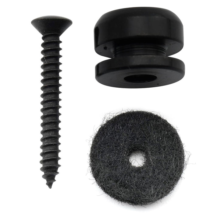 musiclily pro 14mm steel d type strap button end pins for acoustic electric guitar mx2701 2p details