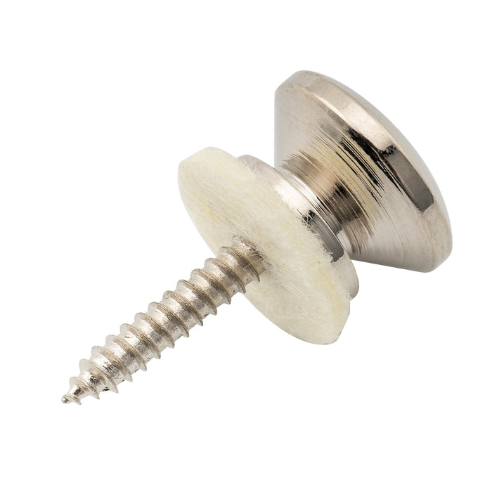 Musiclily Pro 14mm スチール G型ストラップボタンエンドピン アコースティックエレキギターベース用 2個セット 