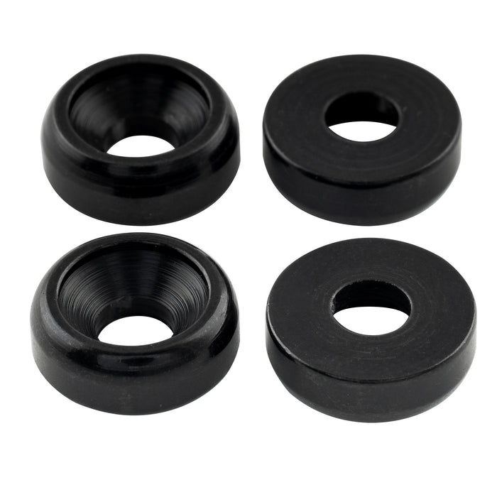 Musiclily Pro 14 mm Stahl-Gitarrenhals-Montagehülsen, Halsverbindungsbuchsen und -bolzen für E-Gitarre und Bass, 4er-Set