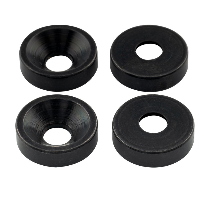 Musiclily Pro 15 mm Tornavite per manico di chitarra in acciaio, guarnizioni e bulloni per chitarra elettrica e basso, set di 4