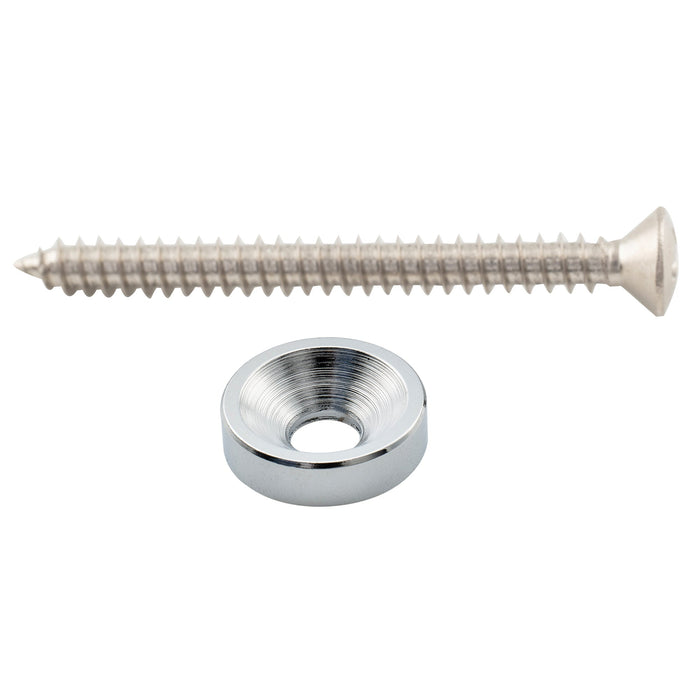 detail of musiclily pro 15mm steel guitar neck joint ferrules bushings and bolts for electric guitar bass mx2707 4p