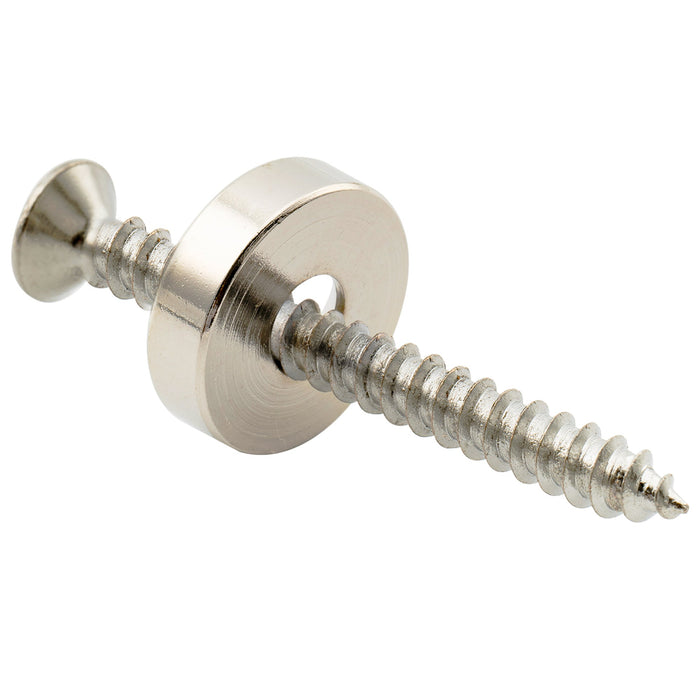 Musiclily Pro 15 mm Tornavite per manico di chitarra in acciaio, guarnizioni e bulloni per chitarra elettrica e basso, set di 4