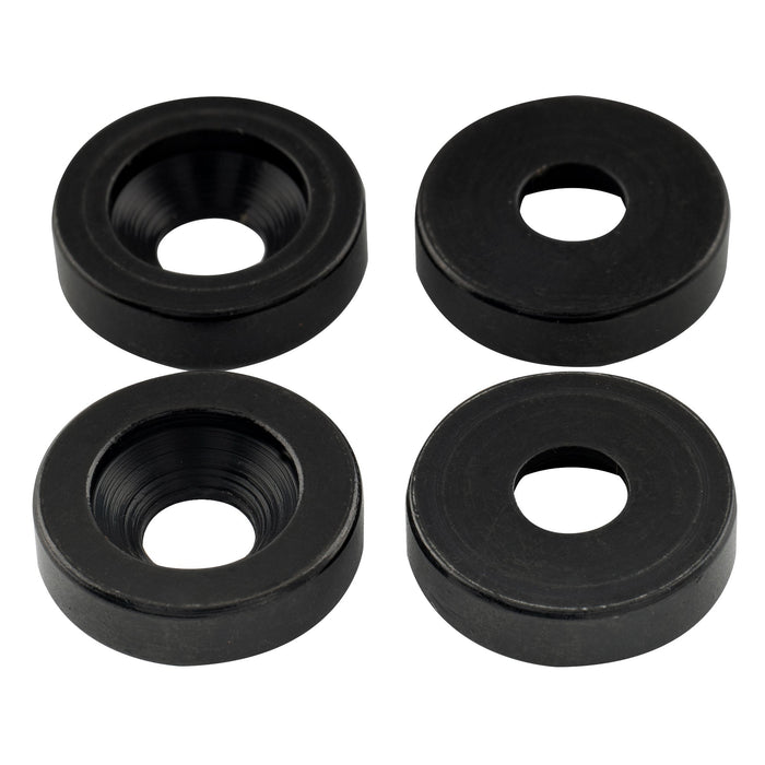 Musiclily Pro 15mm Aço Braçadeiras de Montagem do Braço da Guitarra, Buchas e Parafusos para Guitarra Elétrica Baixo, Conjunto de 4