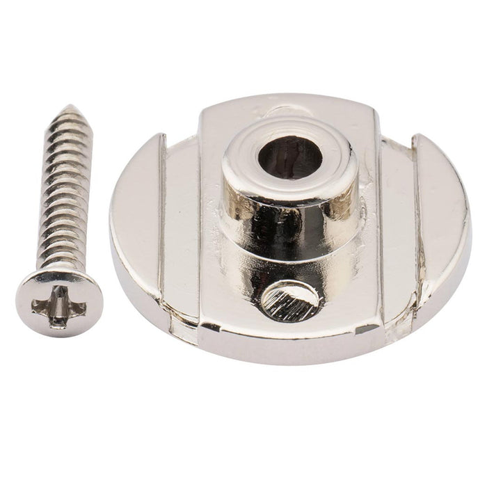 Musiclily Pro Steel 19 mm runder Saitenhalter mit Schlitz, Führungsbaum für E-Bass