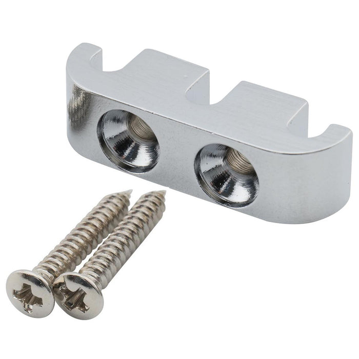 Musiclily Pro 25 mm Saitenhalter-Führungsbaum aus Messing für 5-saitigen E-Bass