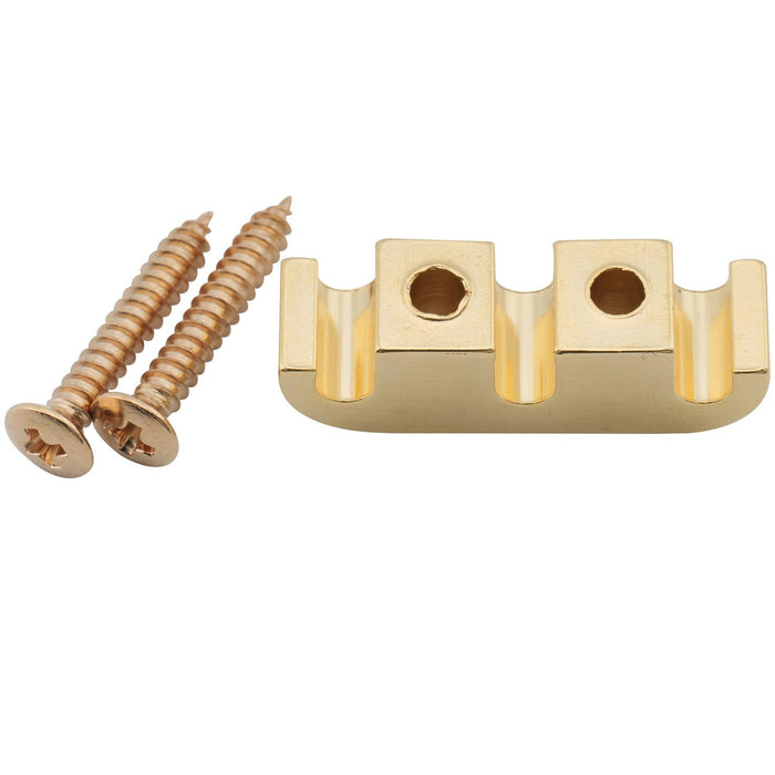 Musiclily Pro 25 mm Saitenhalter-Führungsbaum aus Messing für 5-saitigen E-Bass