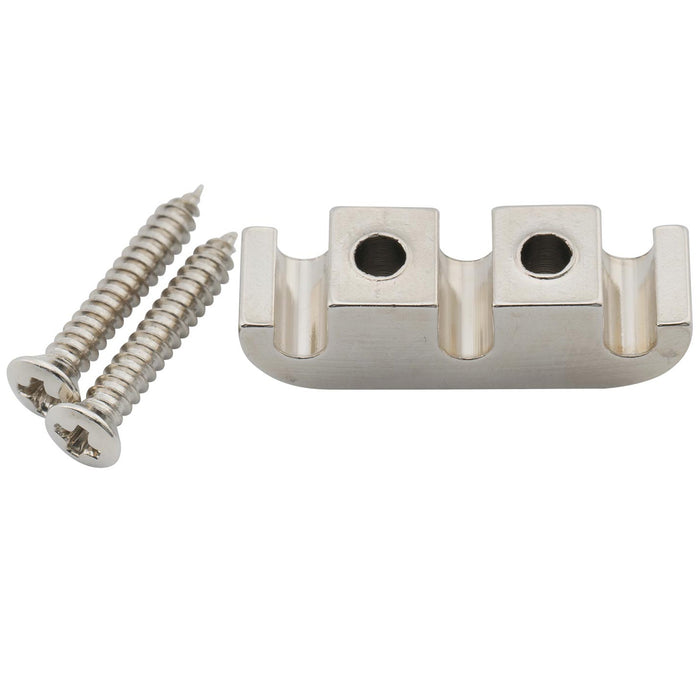 Musiclily Pro 25 mm Saitenhalter-Führungsbaum aus Messing für 5-saitigen E-Bass