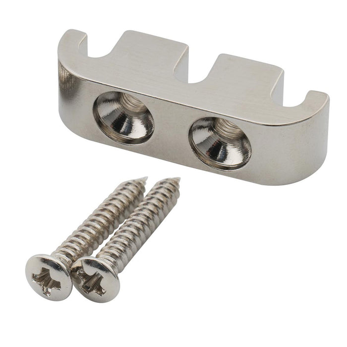 Musiclily Pro 25 mm Saitenhalter-Führungsbaum aus Messing für 5-saitigen E-Bass