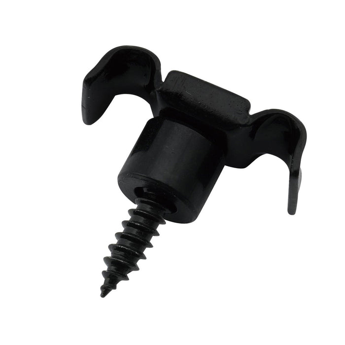 ミュージックリリー プロ 16mm ヴィンテージ バタフライ スタイル スチール弦保持ガイドツリー ベースギター用 