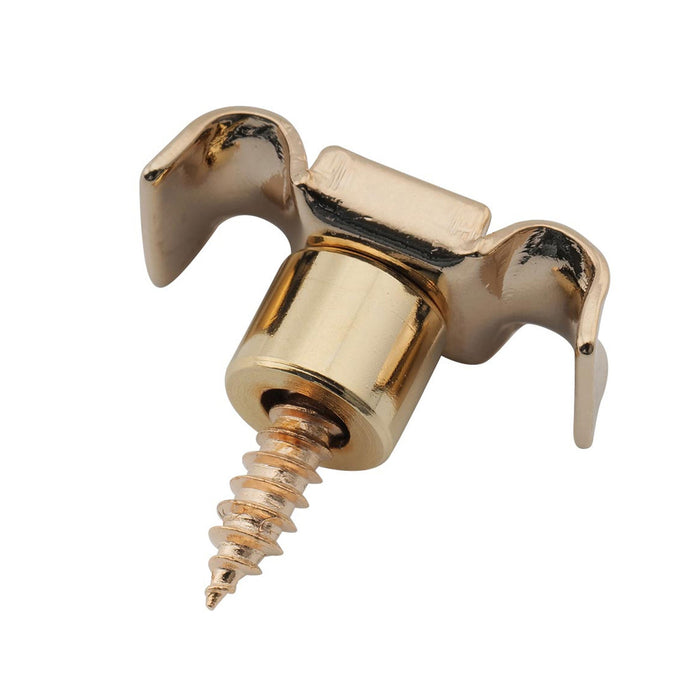 ミュージックリリー プロ 16mm ヴィンテージ バタフライ スタイル スチール弦保持ガイドツリー ベースギター用 