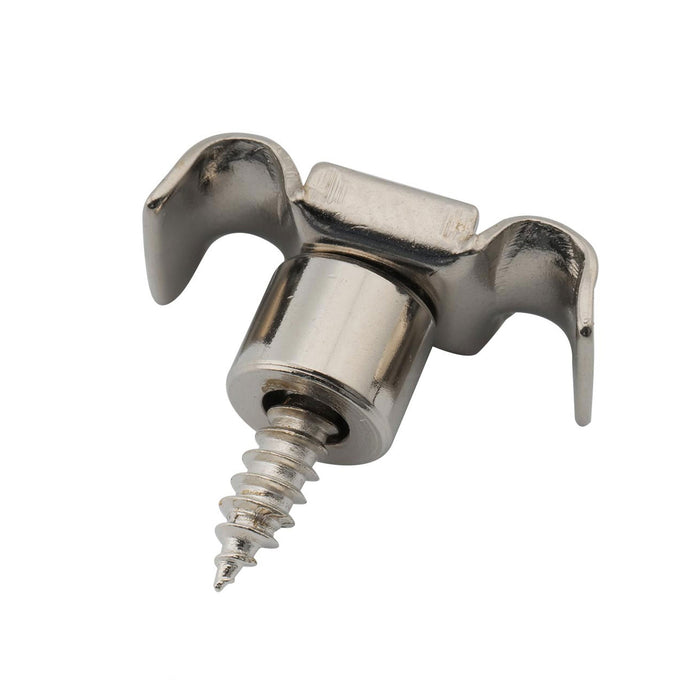 ミュージックリリー プロ 16mm ヴィンテージ バタフライ スタイル スチール弦保持ガイドツリー ベースギター用 