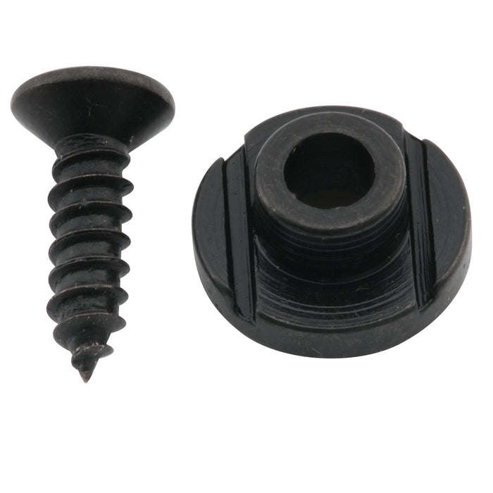 Musiclilyプロヴィンテージスタイルスチール10mmラウンドスロット付き弦留めガイドツリー（テレキャスタースタイルギター用）