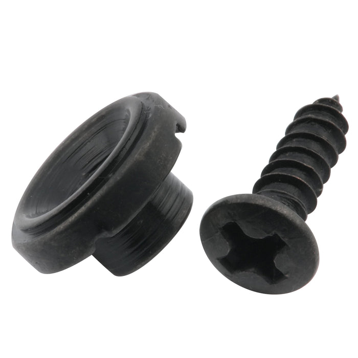 Musiclilyプロヴィンテージスタイルスチール10mmラウンドスロット付き弦留めガイドツリー（テレキャスタースタイルギター用）