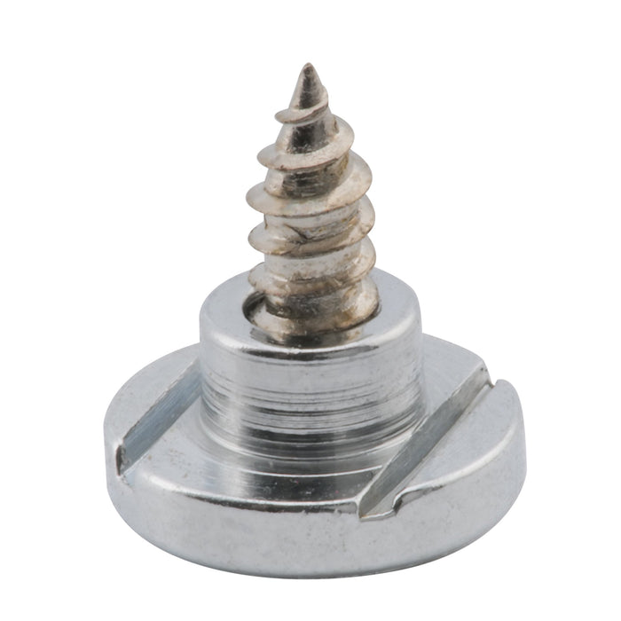 Musiclilyプロヴィンテージスタイルスチール10mmラウンドスロット付き弦留めガイドツリー（テレキャスタースタイルギター用）