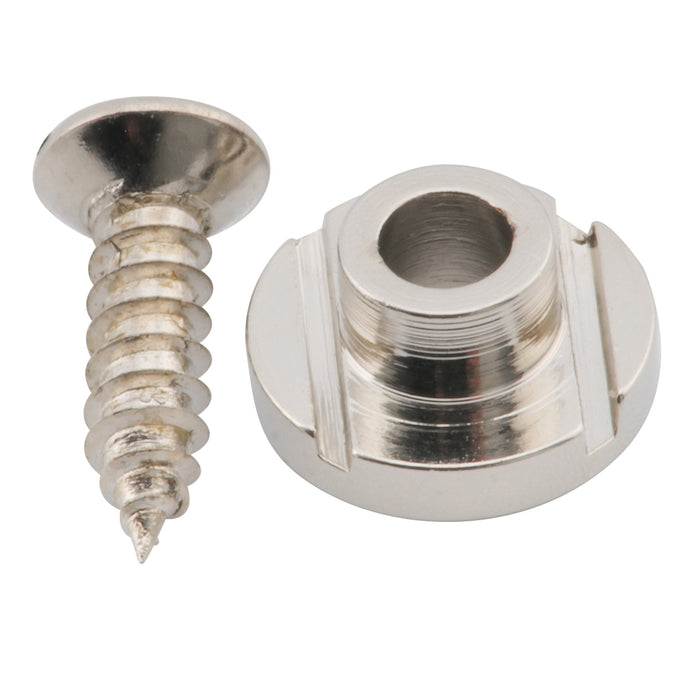 Musiclilyプロヴィンテージスタイルスチール10mmラウンドスロット付き弦留めガイドツリー（テレキャスタースタイルギター用）