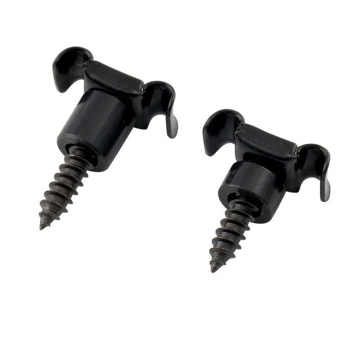 Musiclily Proスチールヴィンテージバタフライスタイル弦留め弦ツリー弦ガイド for エレクトリックギター、2セット