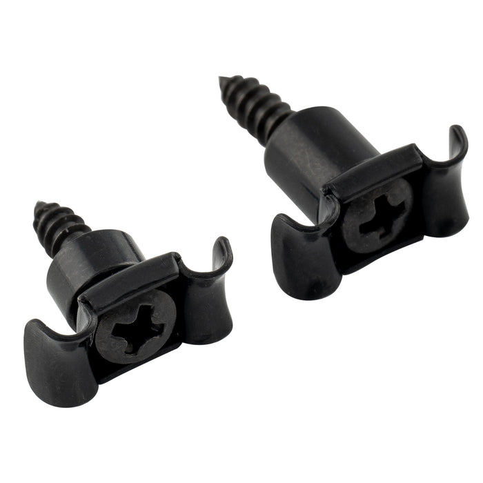 Musiclily Proスチールヴィンテージバタフライスタイル弦留め弦ツリー弦ガイド for エレクトリックギター、2セット